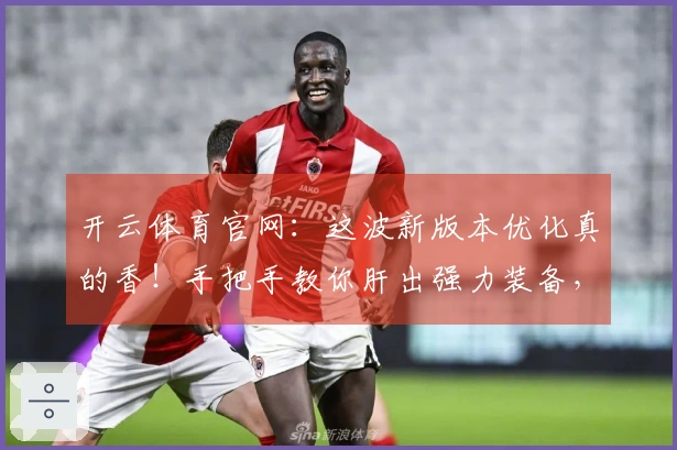 开云体育官网：这波新版本优化真的香！手把手教你肝出强力装备，告别卡关烦恼！